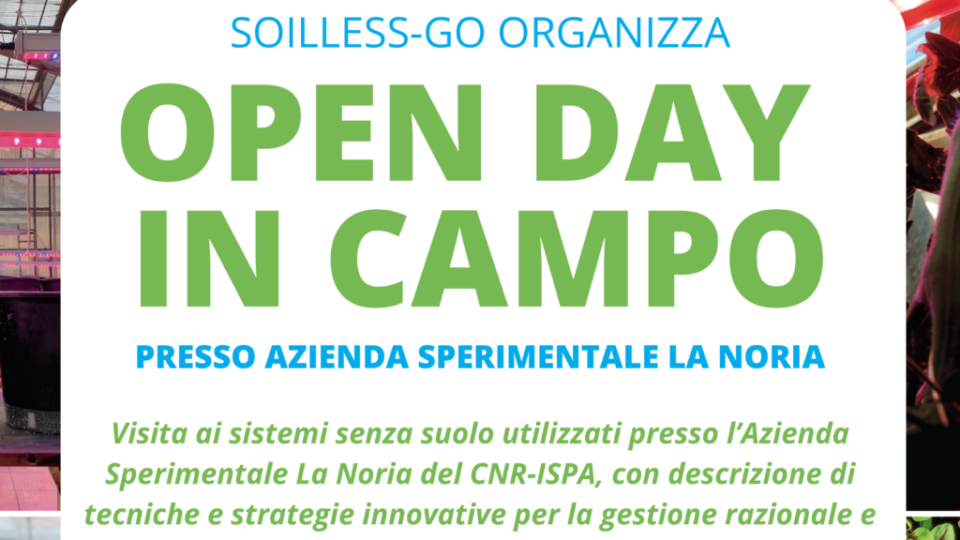 Open day 14giu23