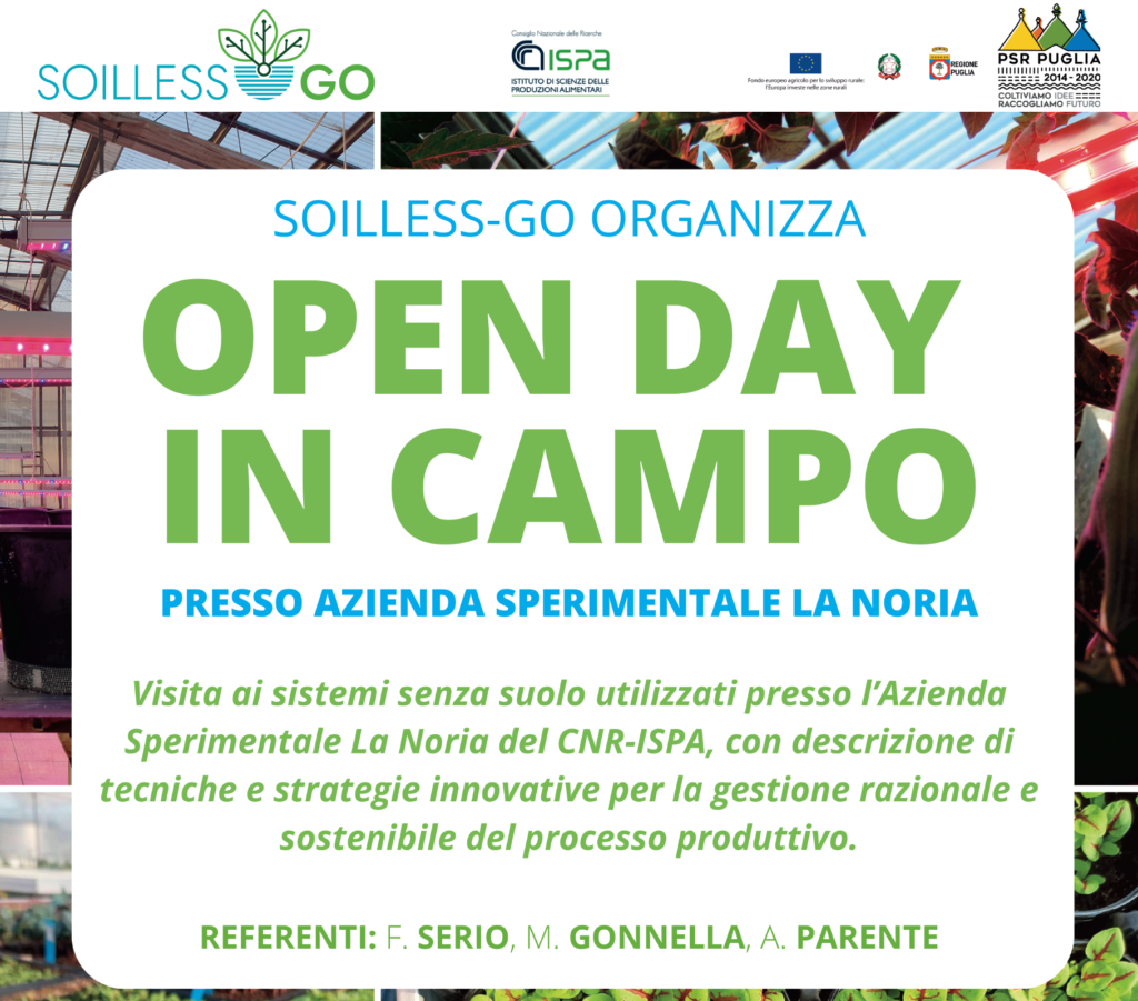 Open day 14giu23